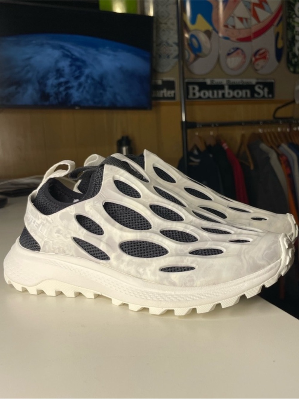 Women’s Merrell Black + White Hydro Runner Sneakers